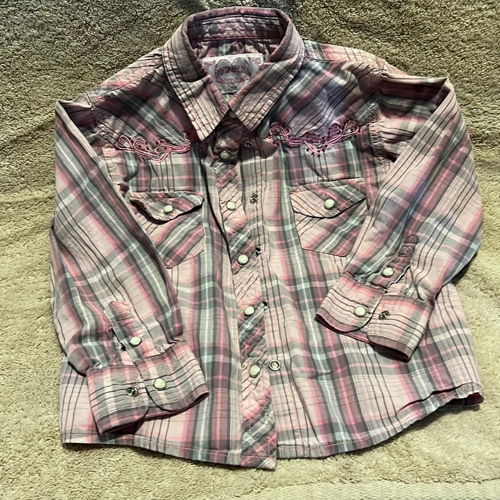 COPY - Western girls shirt 3T